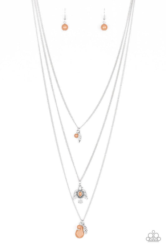 Paparazzi Accessories - Soar With The Eagles - Brown Necklace - Bling by JessieK