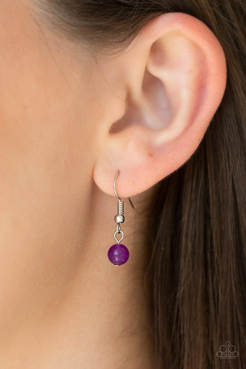 Paparazzi Accessories - Solar Beam - Purple Necklace - Bling by JessieK