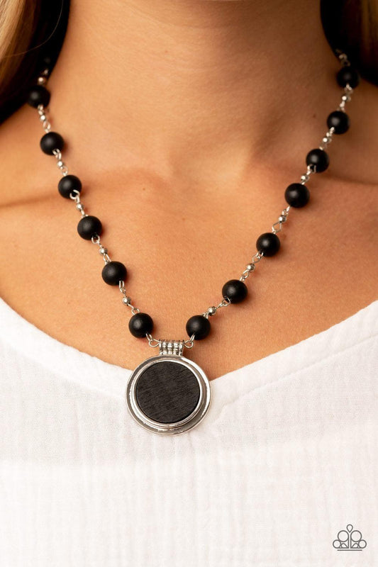 Paparazzi Accessories - Soulful Sunrise - Black Necklace - Bling by JessieK