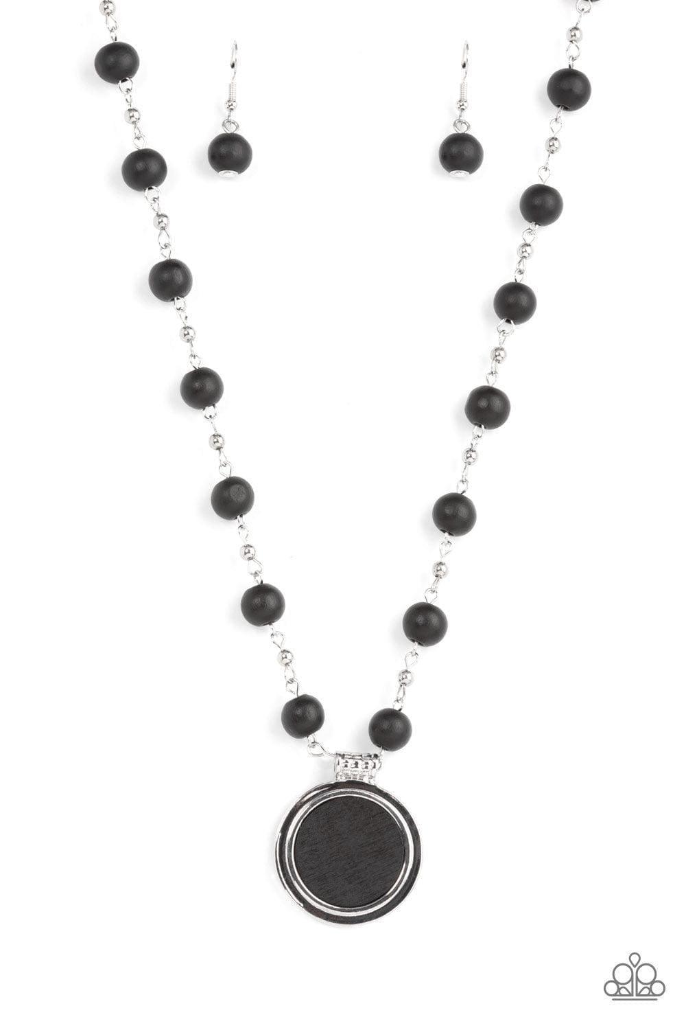 Paparazzi Accessories - Soulful Sunrise - Black Necklace - Bling by JessieK