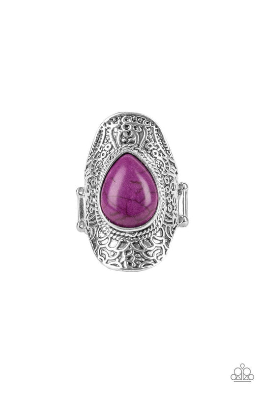 Paparazzi Accessories - Southern Sage - Purple Paparazzi Ring - Bling by JessieK