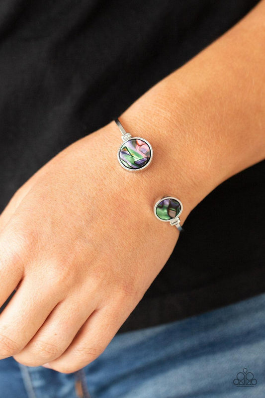 Paparazzi Accessories - Space Oracle - Multicolor Oil Spill Bracelet - Bling by JessieK