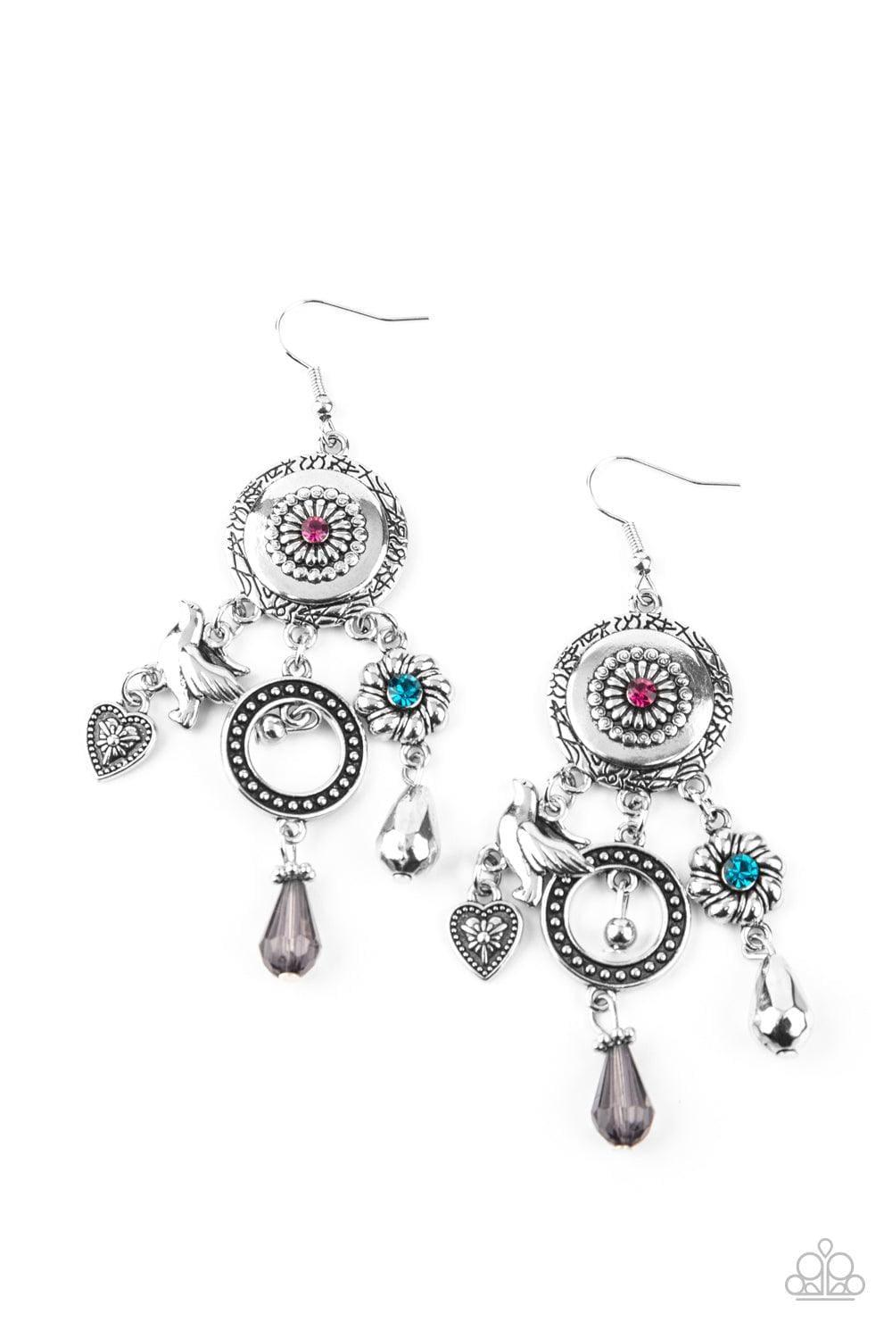 Paparazzi Accessories - Springtime Essence - Multicolor Earrings - Bling by JessieK