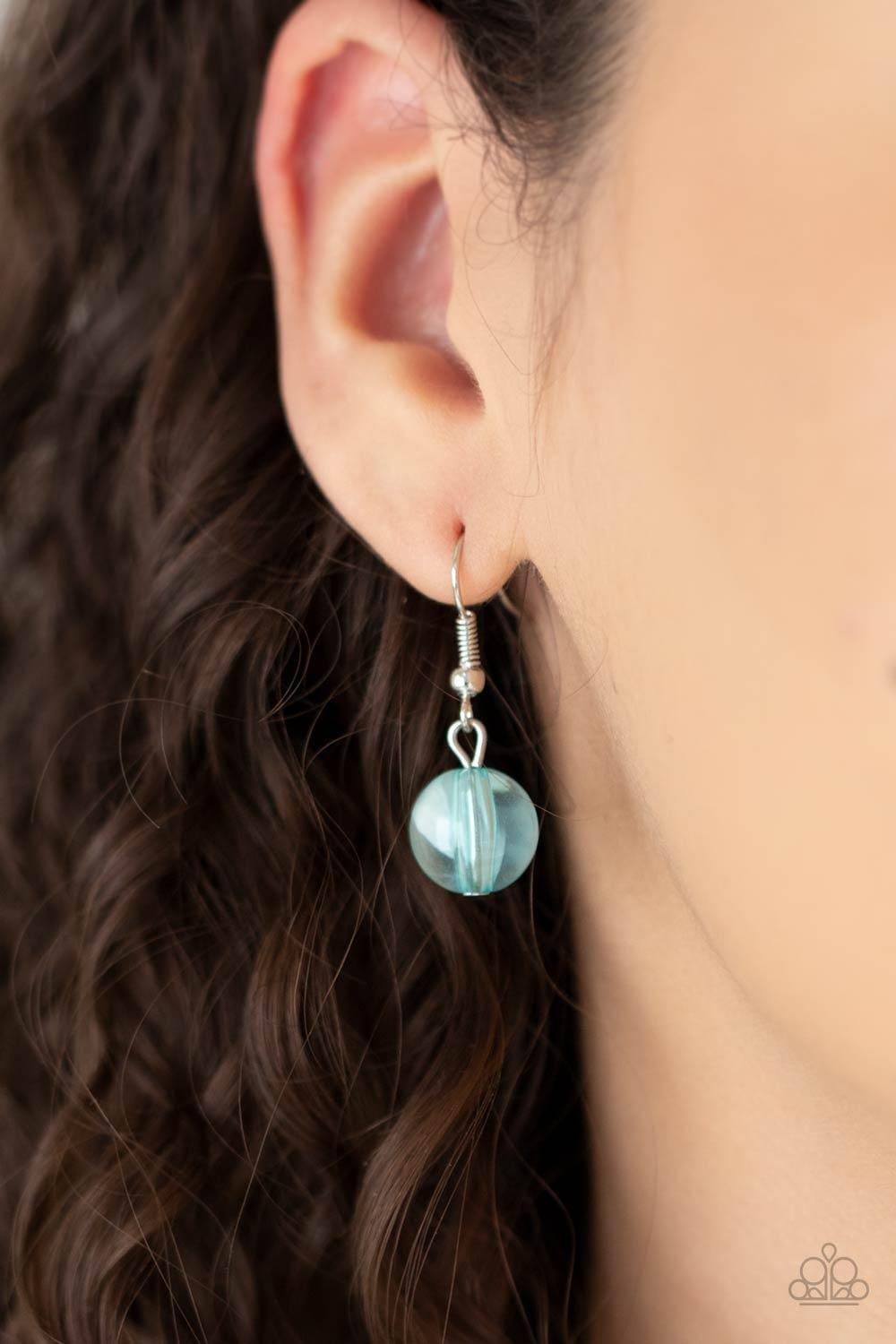 Paparazzi Accessories - Staycation Stunner - Blue Necklace - Bling by JessieK