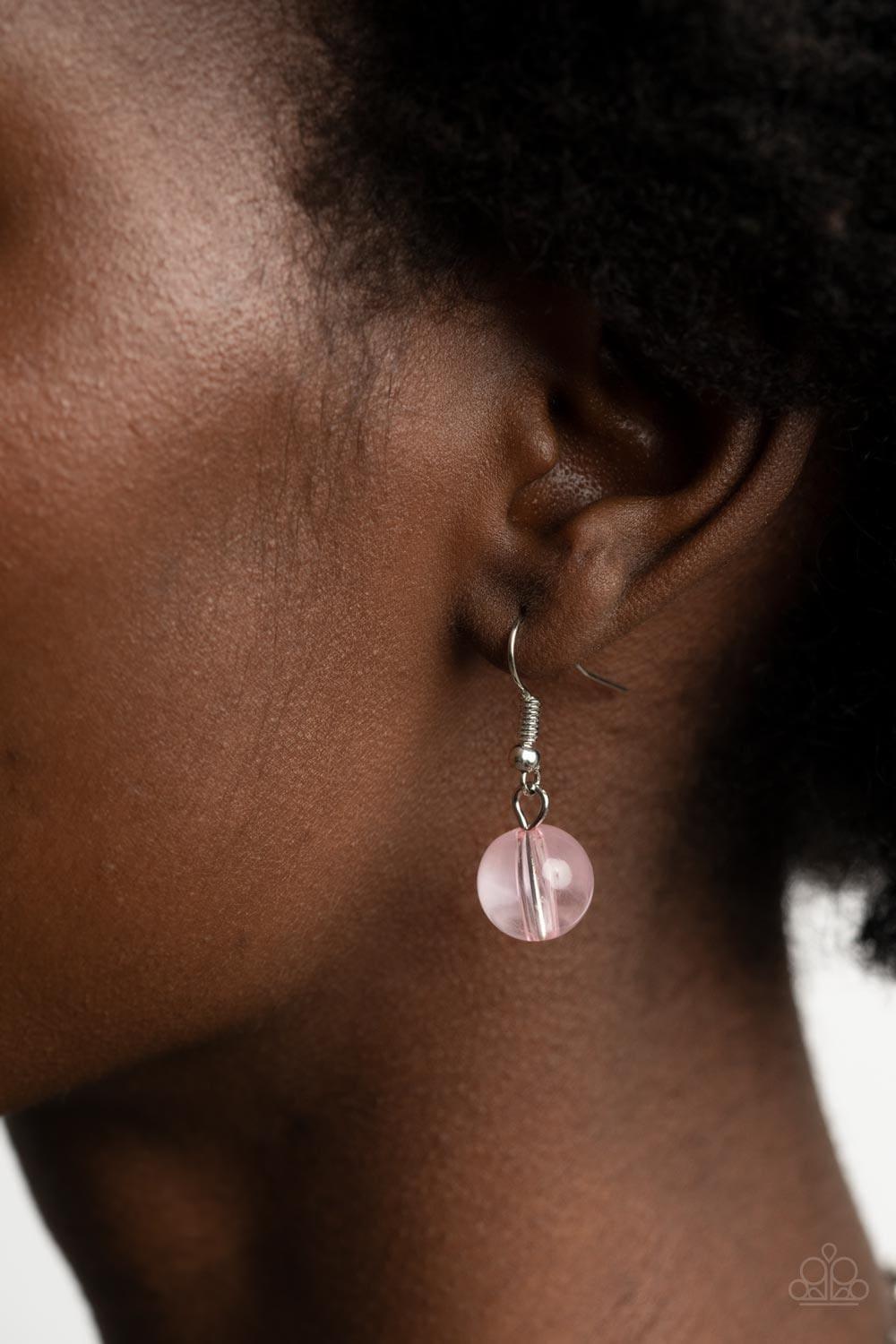 Paparazzi Accessories - Staycation Stunner - Pink Necklace - Bling by JessieK