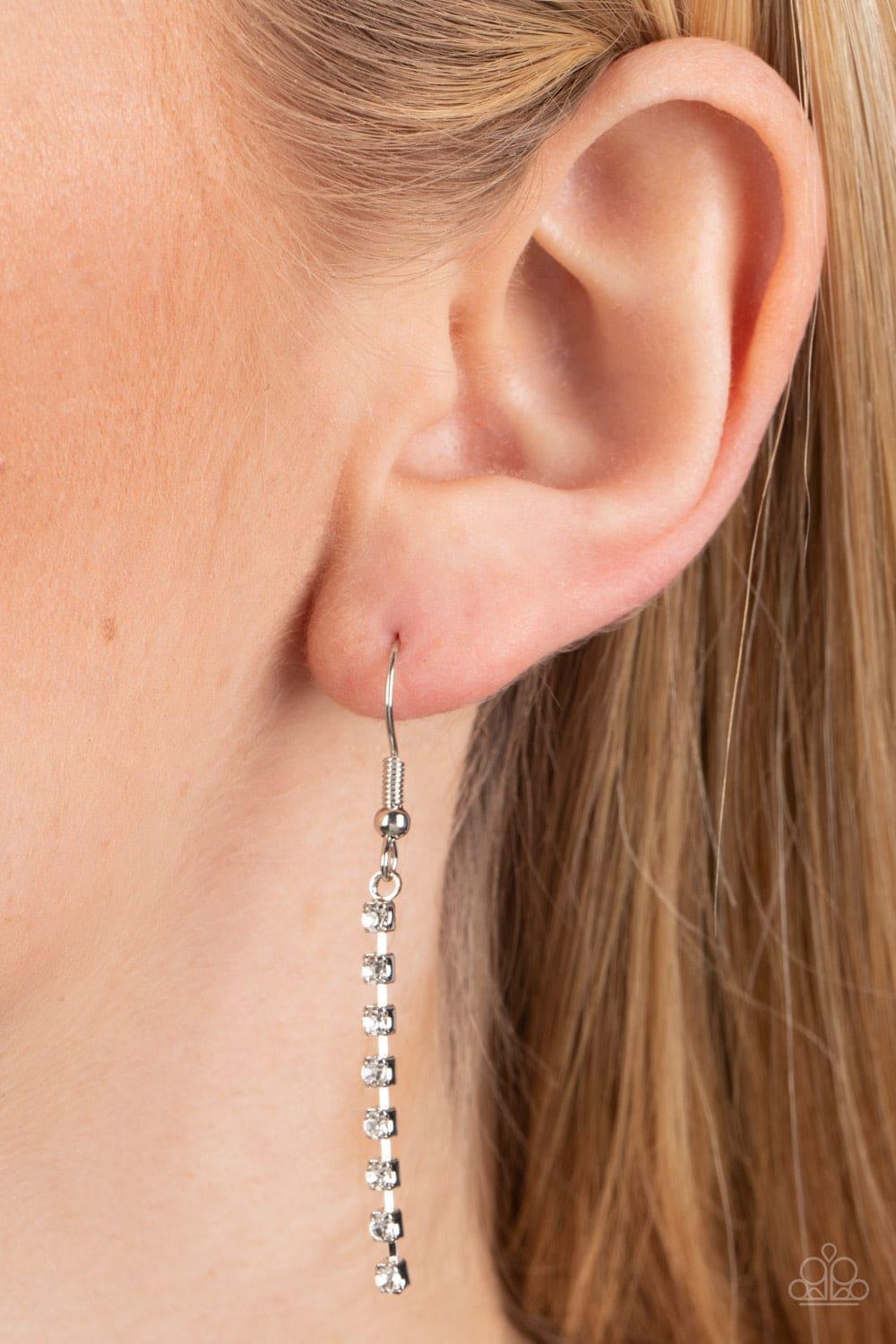 Paparazzi Accessories - Surreal Sparkle - White Necklace - Bling by JessieK