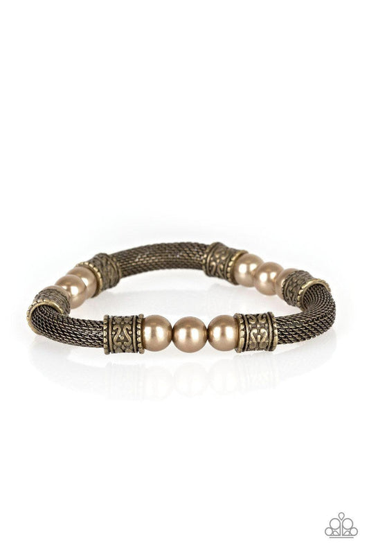 Paparazzi Accessories - Talk Some Sensei - Brass Bracelet - Bling by JessieK