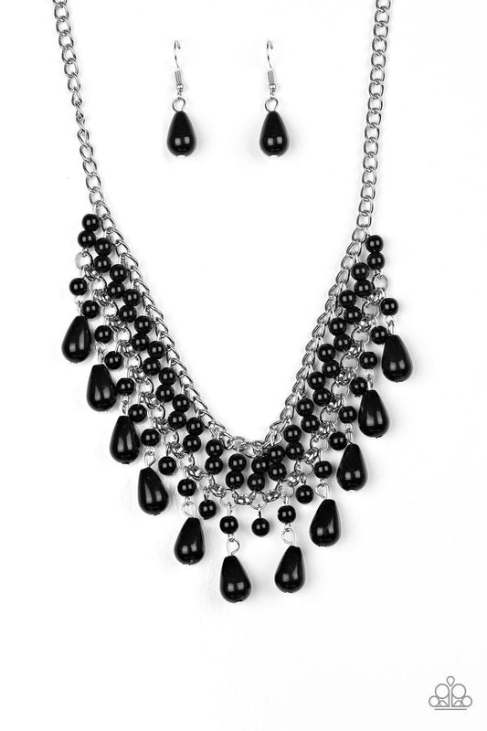 Paparazzi Accessories - The Guest List - Black Necklace - Bling by JessieK