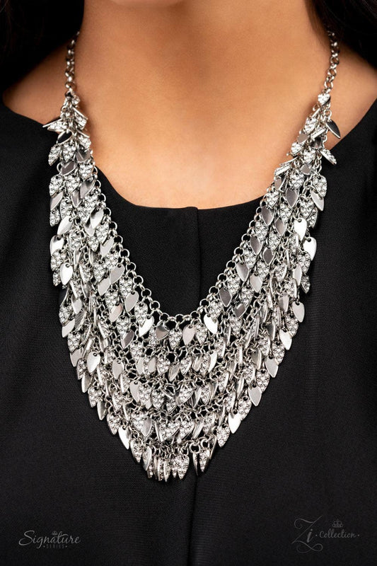Paparazzi Accessories - The Nakisha - 2021 Signature Zi Collection Necklace - Bling by JessieK