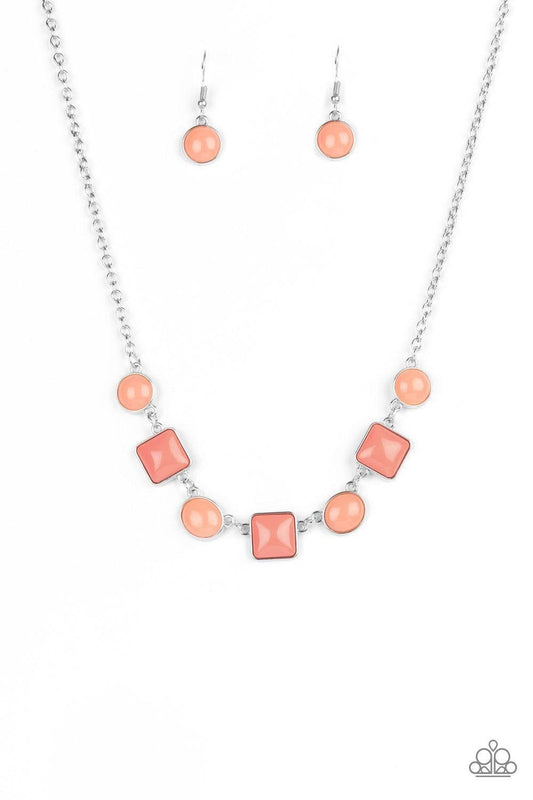 Paparazzi Accessories - Trend Worthy - Orange Necklace - Bling by JessieK