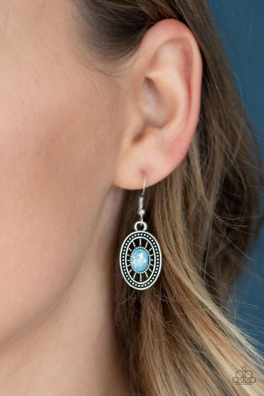 Paparazzi Accessories - Trinket Trove - Blue Necklace - Bling by JessieK