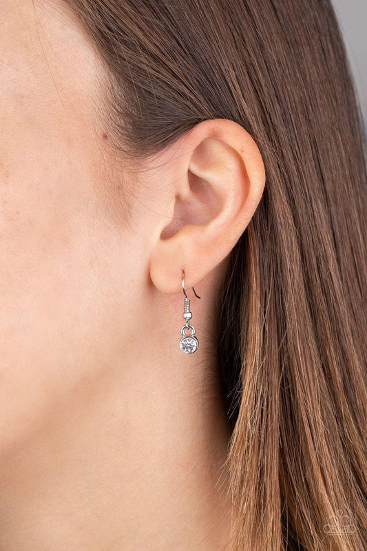 Paparazzi Accessories - Unlock Your Heart - White Necklace - Bling by JessieK