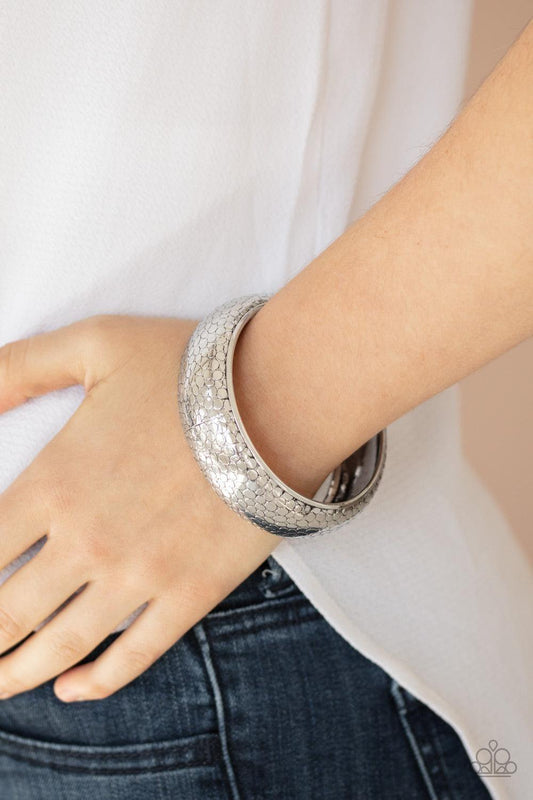 Paparazzi Accessories - Urban Wildlife - Silver Bracelet - Bling by JessieK