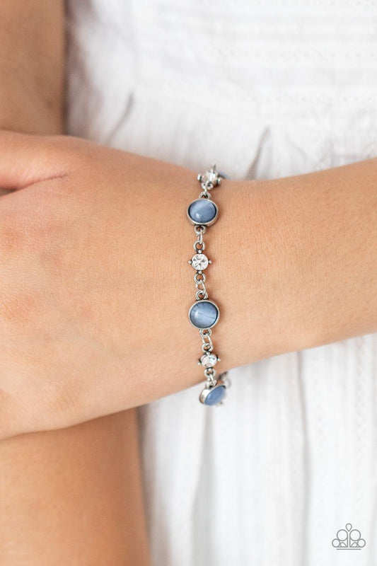 Paparazzi Accessories - Use Your Illumination - Blue Bracelet - Bling by JessieK