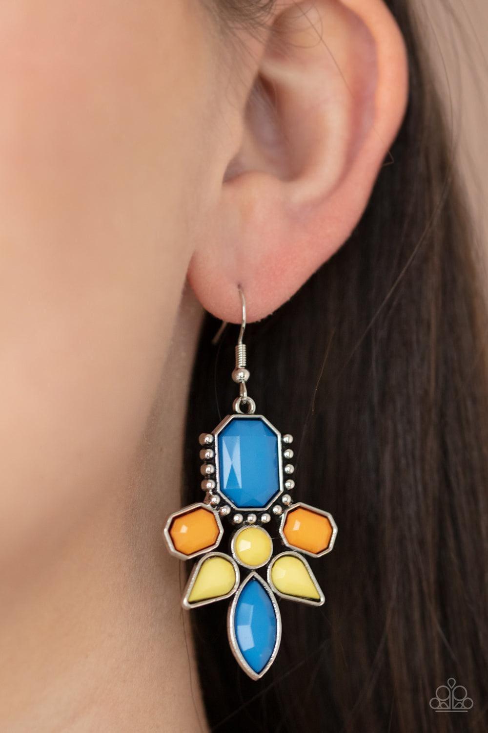 Paparazzi Accessories - Vacay Vixen - Multicolor Earrings - Bling by JessieK