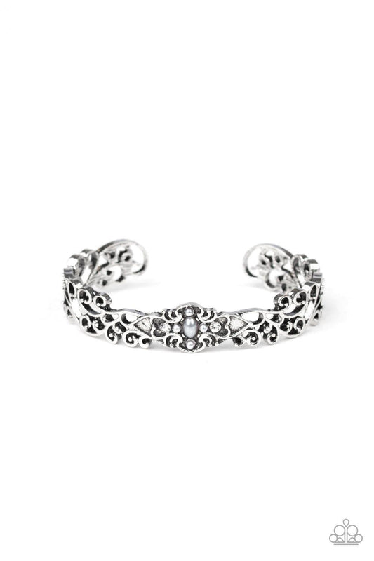 Paparazzi Accessories - Victorian Vines - Silver Bracelet - Bling by JessieK