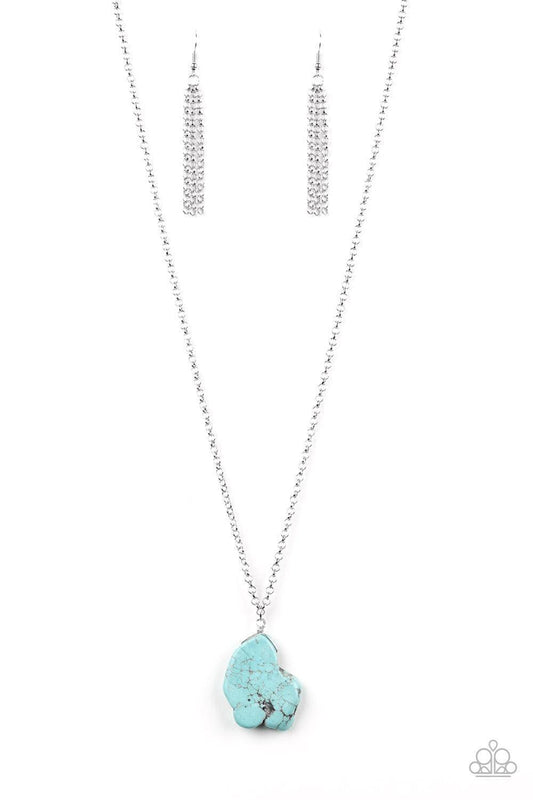 Paparazzi Accessories - We Will, We Will, Rock You! - Blue Necklace - Bling by JessieK