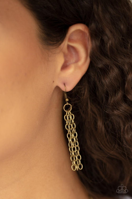 Paparazzi Accessories - Well-rooted - Brasse Necklace - Bling by JessieK