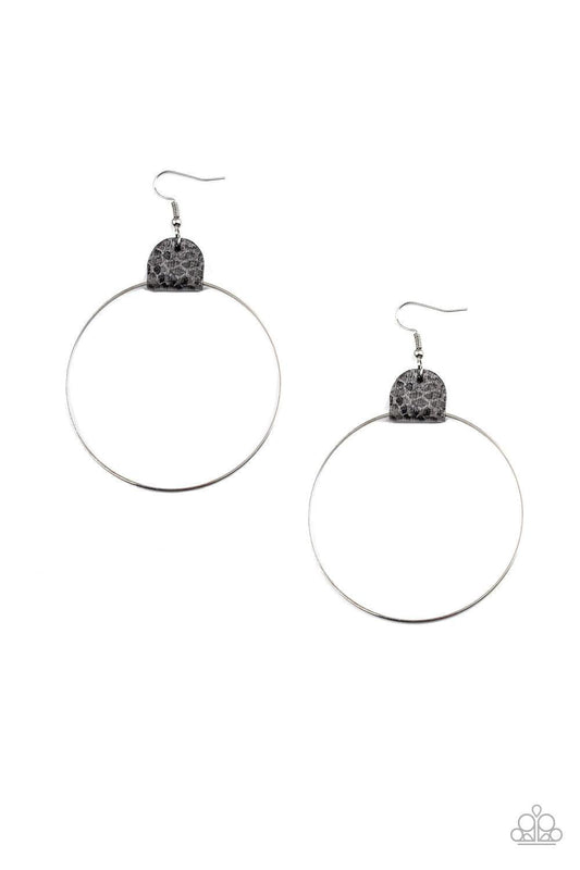 Paparazzi Accessories - Wild Soul - Silver Earrings - Bling by JessieK