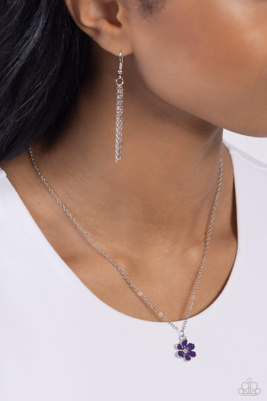 Paparazzi Accessories - Cottage Retreat - Purple Necklace - Bling by JessieK