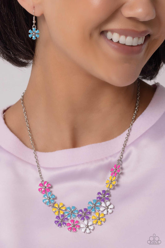 Paparazzi Accessories - Floral Fever - Multicolor Necklace - Bling by JessieK