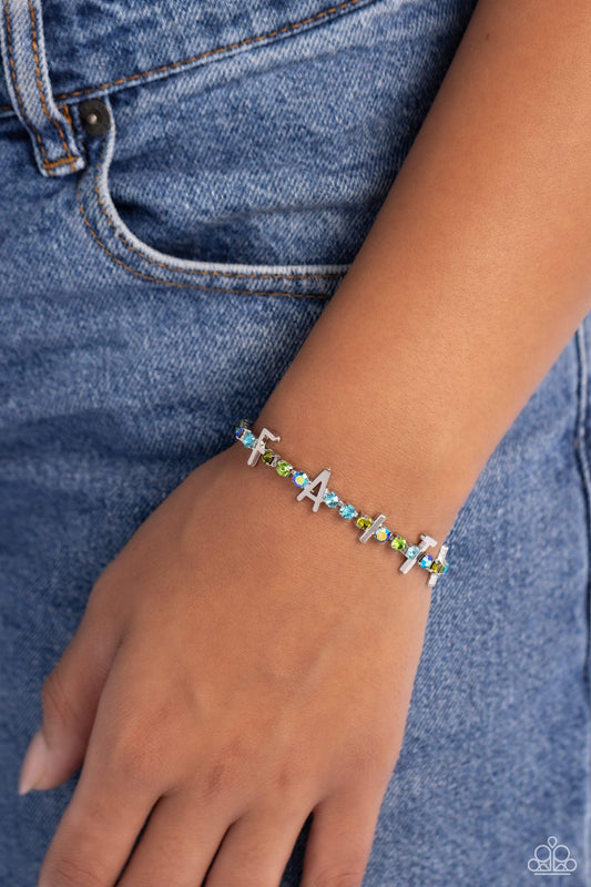 Paparazzi Accessories - In Good Faith - Multicolor Bracelet - Bling by JessieK