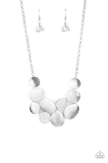 Paparazzi Accessories - A Hard Luxe Story - White Necklace - Bling by JessieK