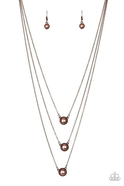 Paparazzi Accessories - A Love For Luster - Copper Necklace - Bling by JessieK