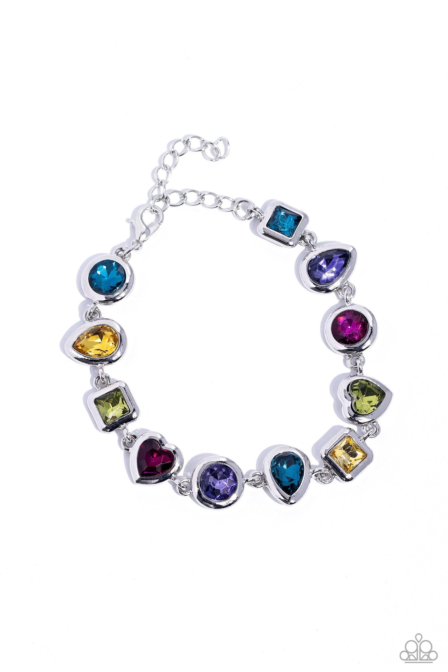 Paparazzi Accessories - Actively Abstract - Multicolor Bracelet - Bling by JessieK