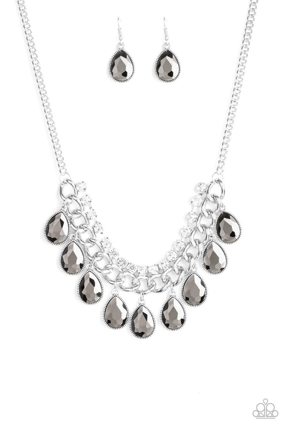 Paparazzi Accessories - All Toget-heir Now - Silver Necklace - Bling by JessieK