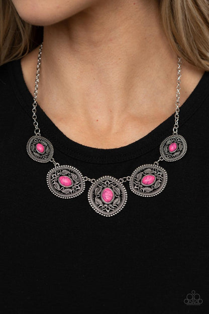 Paparazzi Accessories - Alter Eco - Pink Necklace - Bling by JessieK