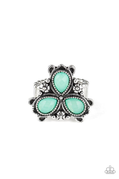 Paparazzi Accessories - Ambrosial Garden - Green Ring - Bling by JessieK