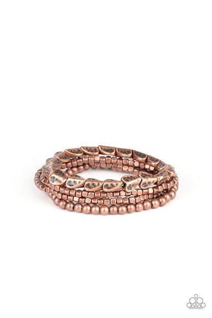 Paparazzi Accessories - Ancient Heirloom - Copper Bracelet - Bling by JessieK