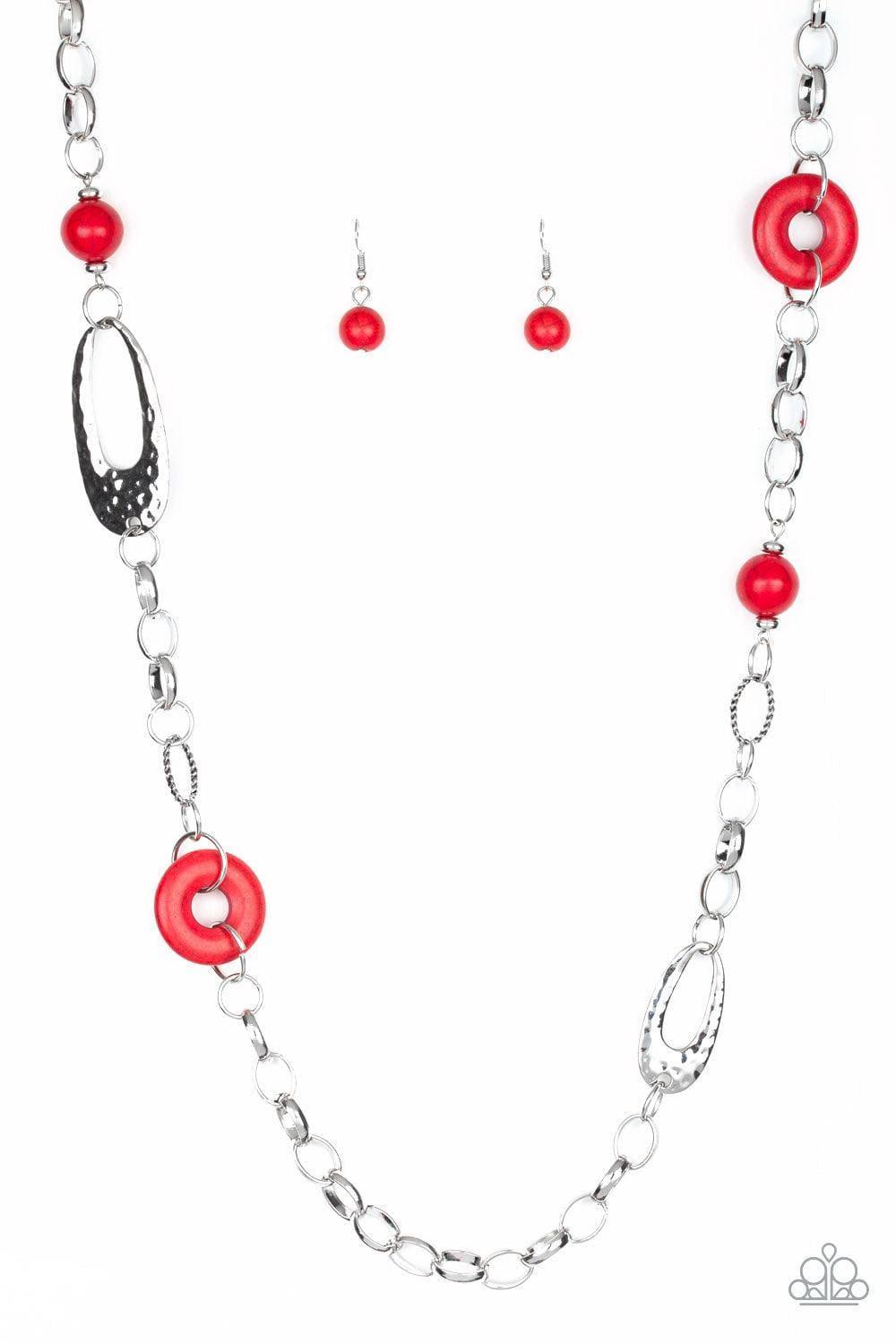 Paparazzi Accessories - Artisan Artifact - Red Necklace - Bling by JessieK