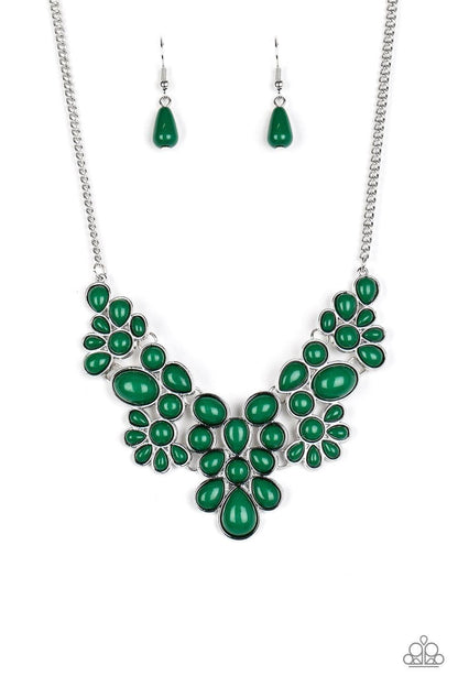Paparazzi Accessories - Bohemian Banquet - Green Necklace - Bling by JessieK
