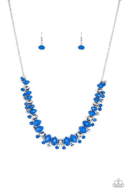 Paparazzi Accessories - Brags To Riches - Blue Necklace - Bling by JessieK