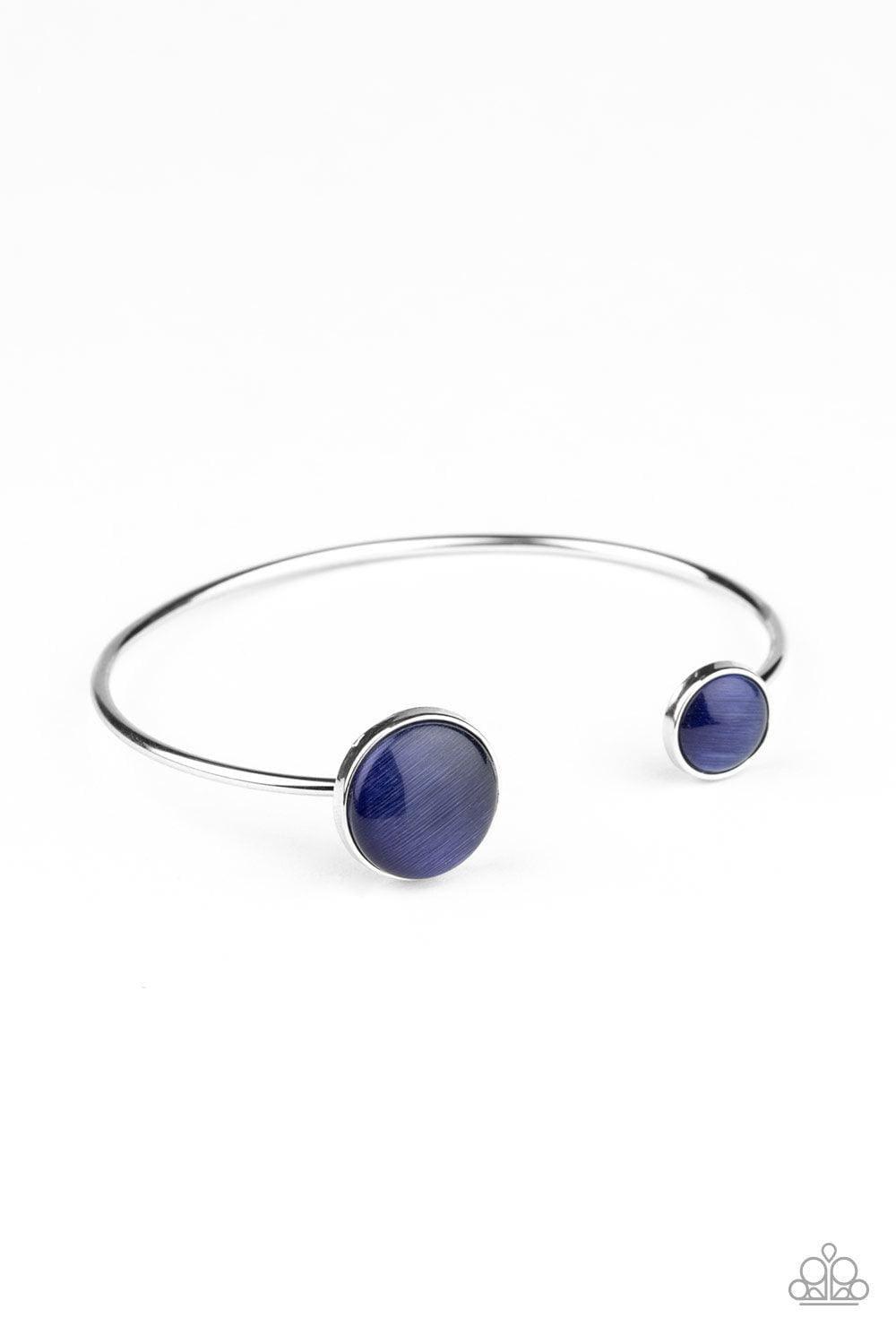 Paparazzi Accessories - Brilliantly Basic - Blue Bracelet - Bling by JessieK