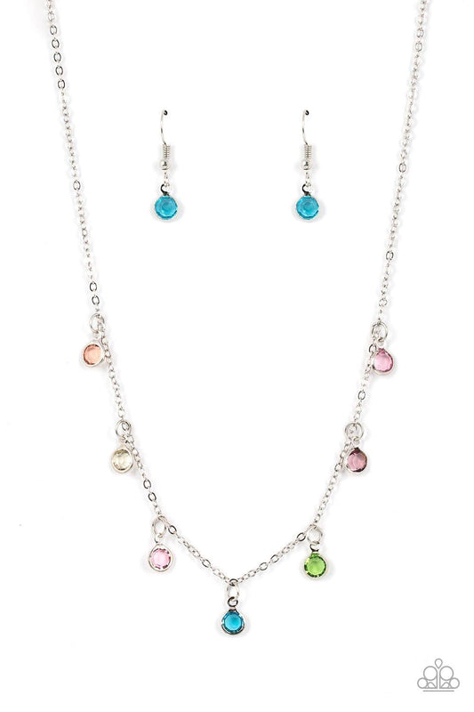 Paparazzi Accessories - Carefree Charmer - Multicolor Necklace - Bling by JessieK