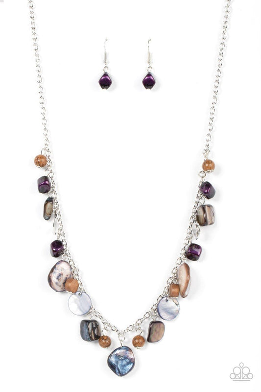 Paparazzi Accessories - Caribbean Charisma - Purple Necklace - Bling by JessieK