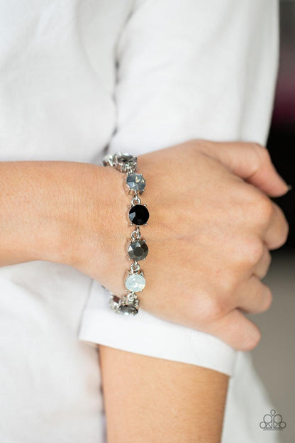 Paparazzi Accessories - Celestial Couture - Black Bracelet - Bling by JessieK