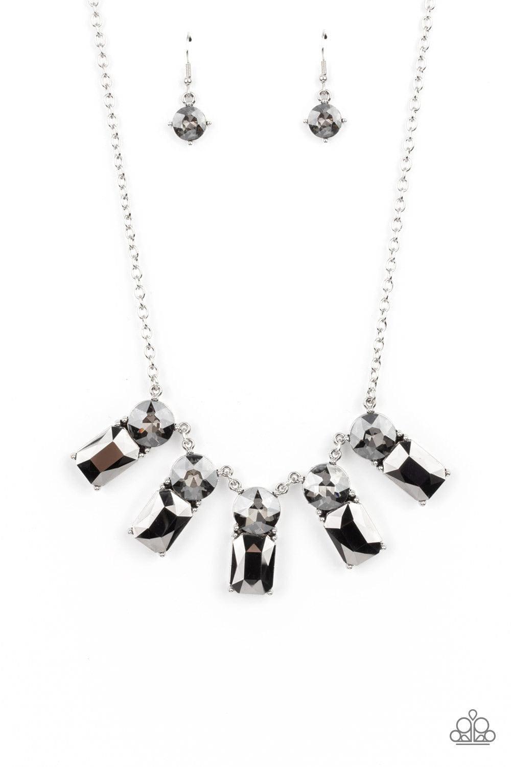 Paparazzi Accessories - Celestial Royal - Silver Necklace - Bling by JessieK