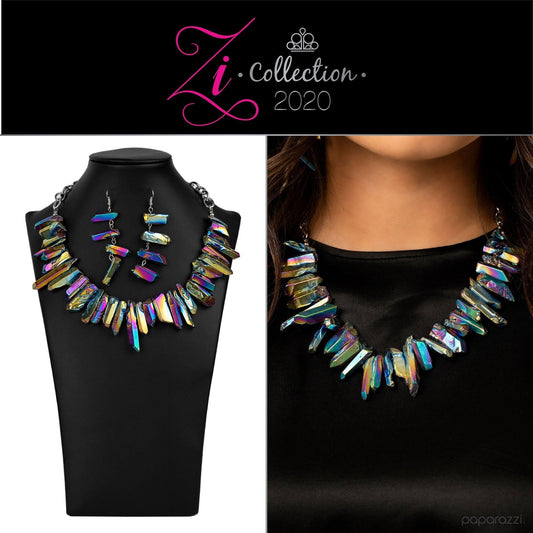 Paparazzi Accessories - Charismatic - 2020 Zi Collection Necklace - Bling by JessieK