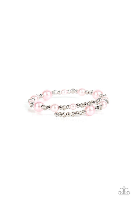 Paparazzi Accessories - Chicly Celebrity - Pink Bracelet - Bling by JessieK