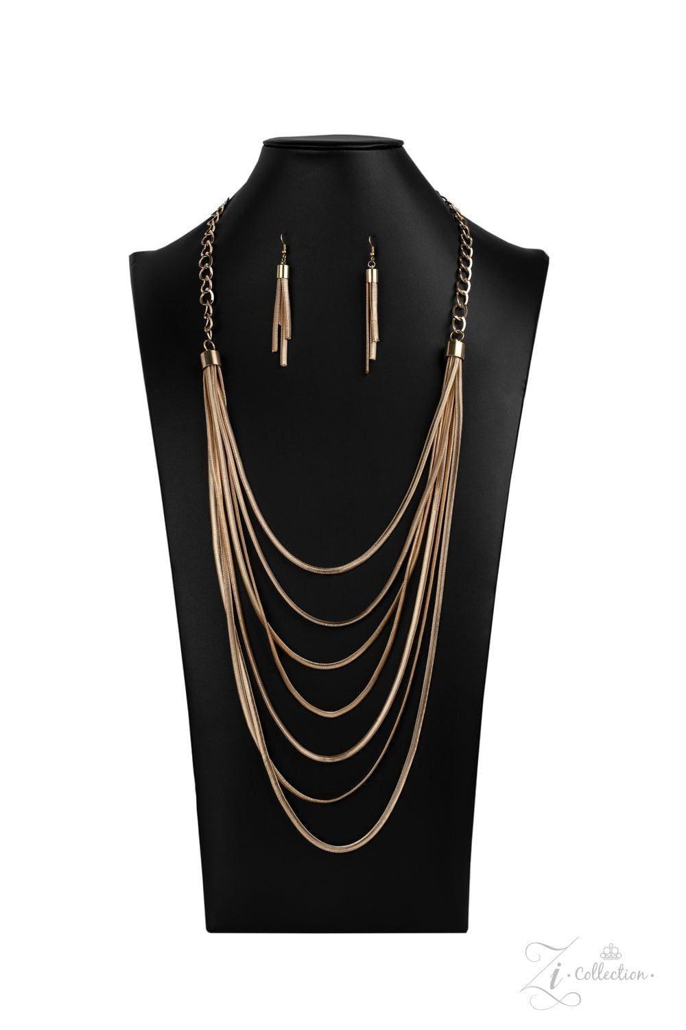 Paparazzi Accessories - Commanding - 2020 Zi Collection Necklace - Bling by JessieK