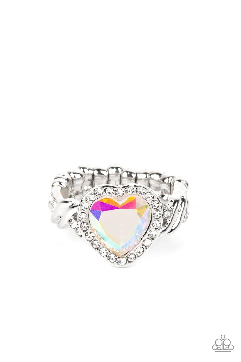 Paparazzi Accessories - Committed To Cupid - Multicolor Ring - Bling by JessieK