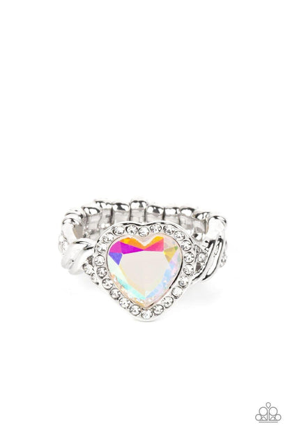 Paparazzi Accessories - Committed To Cupid - Multicolor Ring - Bling by JessieK
