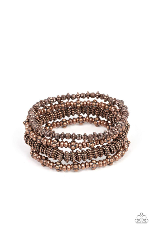 Paparazzi Accessories - Country Charmer - Copper Bracelet - Bling by JessieK
