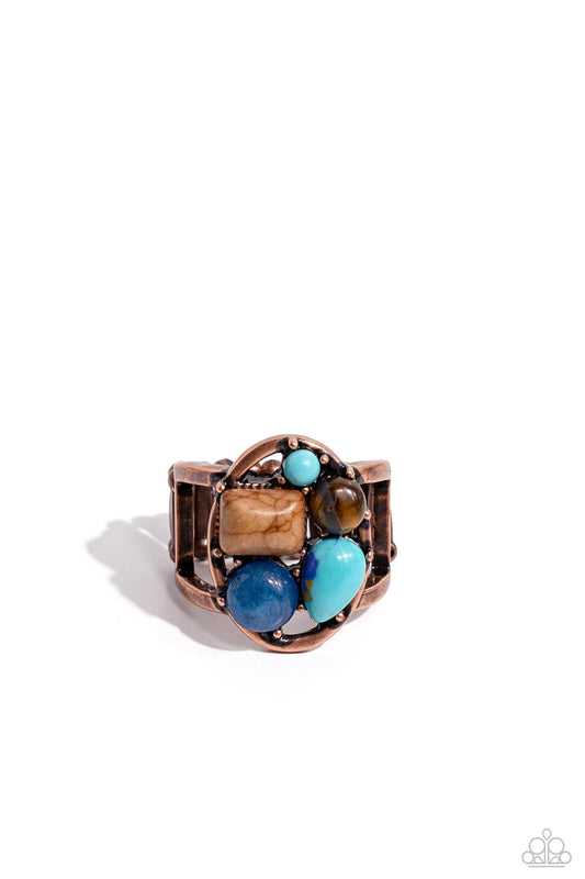 Paparazzi Accessories Crafted Collection - Copper Ring