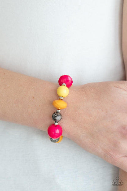 Paparazzi Accessories - Day Trip Discovery - Multicolor Bracelet - Bling by JessieK