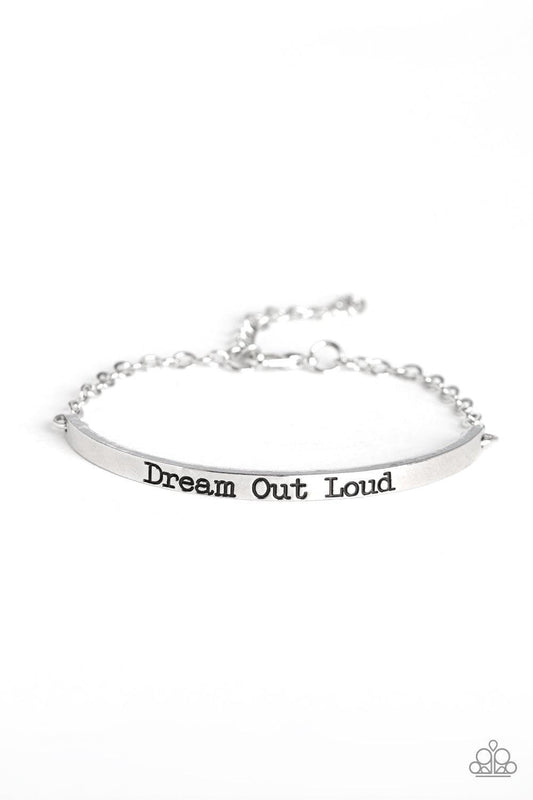 Paparazzi Accessories - Dream Out Loud - Silver Bracelet - Bling by JessieK